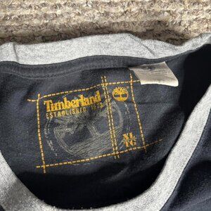 Timberland black and grey cotton shirt